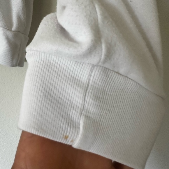 Babbs Boyfriend Sweater by Lauren Moshi WHITE SMALL - Picture 5 of 8